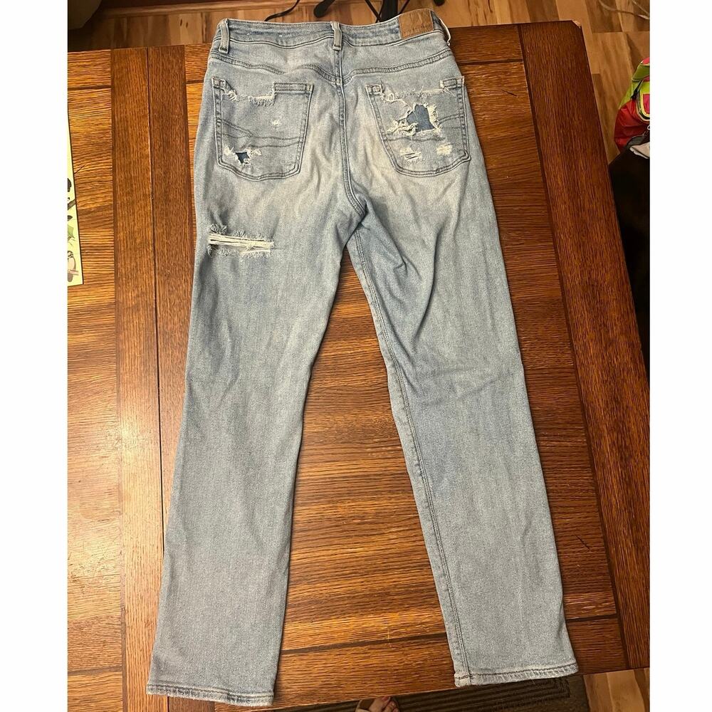 American Eagle Size 6 Stretch Distressed Jeans - Picture 9 of 10